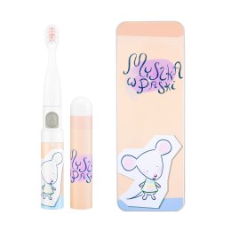 Vitammy Smile MiniMini+ Myszka w Paski Szczoteczka soniczna do zębów dla dzieci 3+