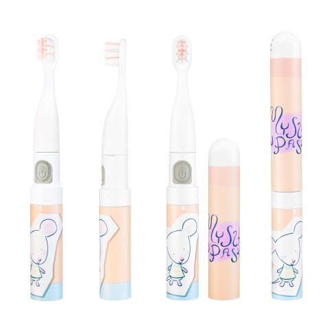 Vitammy Smile MiniMini+ Myszka w Paski Szczoteczka soniczna do zębów dla dzieci 3+