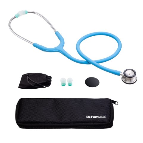 Dr Famulus DR530 PURE pediatryczny wine Stetoskop pediatryczny antybakteryjny z etui