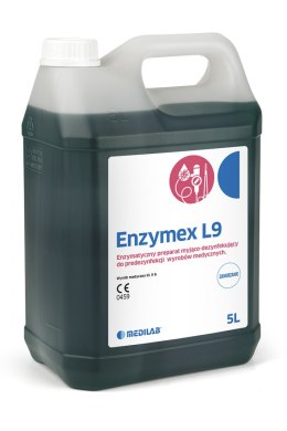 Medilab ENZYMEX L9 5L Trójenzymatyczny preparat do manualnego mycia i dezynfekcji narzędzi