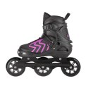 NA19318 CZARNO-FIOLETOWY ROZM. L (39-42) ŁYŻWOROLKI NILS EXTREME