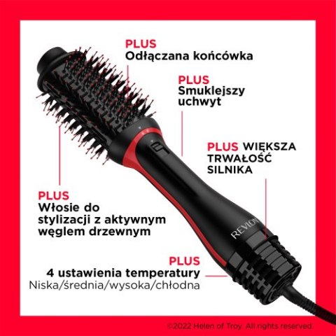 REVLON Suszarko-lokówka tytanowa One-Step Volumiser Plus Jonizacja
