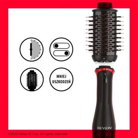REVLON Suszarko-lokówka tytanowa One-Step Volumiser Plus Jonizacja