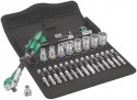 WERA ZESTAW KLUCZY NASADOWYCH Z GRZECHOTKĄ ZYKLOP SPEED 1/4'' WERA