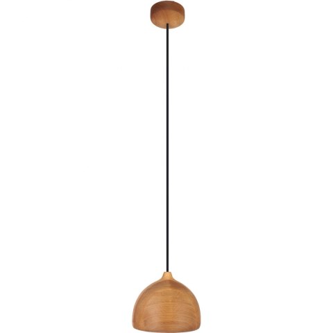 LAMPA SUFITOWA WISZĄCA ACORN I OLCHA OLEJOWANA CZARNY PRZEWÓD