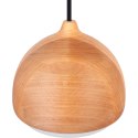 LAMPA SUFITOWA WISZĄCA ACORN I OLCHA OLEJOWANA CZARNY PRZEWÓD