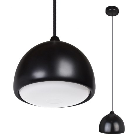 LAMPA SUFITOWA WISZĄCA ACORN I OLCHA/CZARNA CZARNY PRZEWÓD