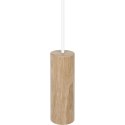 LAMPA SUFITOWA WISZĄCA MADERA 3PŁ DĄB BIAŁ PRZEWÓD