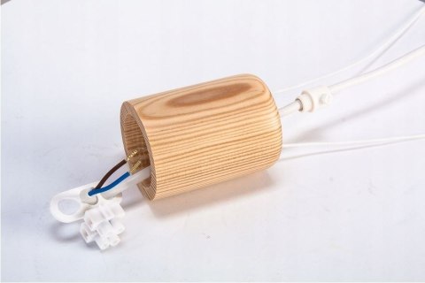 LAMPA WISZĄCA SAMOLOT DUŻY BIAŁY BŁĘKIT E27 DZIECI
