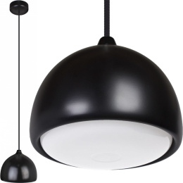 LAMPA SUFITOWA WISZĄCA ACORN I OLCHA/CZARNA CZARNY PRZEWÓD