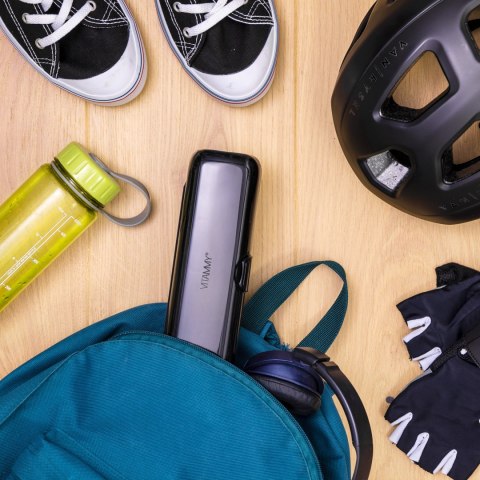 VITAMMY case 1 Etui podróżne na szczoteczkę soniczną do zębów. Kolor czarny