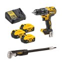 WKRĘTARKA AKUMULATOROWA DEWALT DCD791P3A 18V BL 3*5AH + ACC