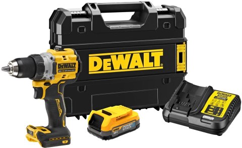 WKRĘTARKA AKUMULATOROWA DEWALT DCD800E1T 18V XR 1*1.7AH WALIZKA ŁADOWARKA