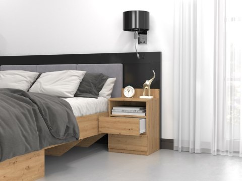 Szafka Nocna Stolik Nocny 2 Szuflady 40 cm Do Sypialni Artisan Lilia L1