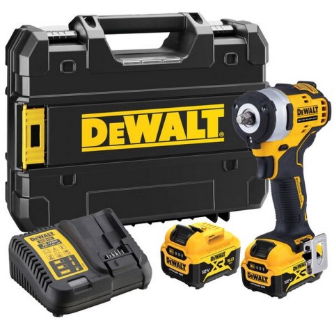 AKUMULATOROWY KLUCZ UDAROWY DEWALT DCF903P2 3/8' XR 12V 2*5.0AH TSTAK 542Nm