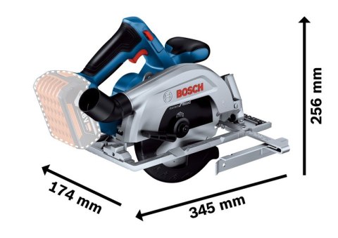 BOSCH PILARKA TARCZOWA AKUMULATOROWA GKS 185-LI 165mm 18V
