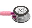 Stetoskop Littmann Classic III 5962 Stetoskop Littmann Classic III, Mirror-Finish, przewód różowy, trzonek różowy, lira smoke