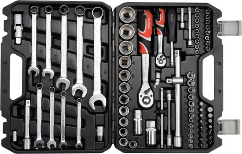 YATO YT-12691 ZESTAW NARZĘDZIOWY 1/2'' 82 CZĘŚCI L YATO