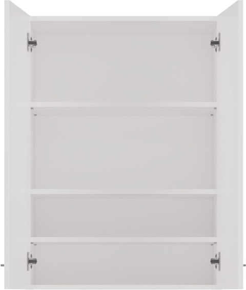 Szafka Łazienkowa Wisząca Nad Pralkę LAPO MINORDD Biała Matowa 64cm 4xPółka
