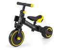 ROWEREK TRÓJKOŁOWY BIEGOWY Z PEDAŁAMI 3W1 OPTIMUS BLACK PIANKOWE KOŁA 12m+