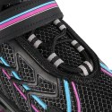 NA1128 CZARNO-FIOLETOWY ROZM. L(39-42) ŁYŻWOROLKI NILS EXTREME