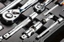 NEO ZESTAW KLUCZY NASADOWYCH 1/4'',1/2'' 77 CZĘŚCI CRV NEO