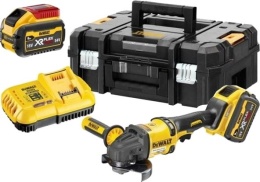 SZLIFIERKA KĄTOWA AKUMULATOROWA 125 MM FLEXVOLT 54 V 2*9.0AH DEWALT DCG418X2