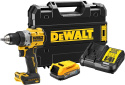 WKRĘTARKA AKUMULATOROWA DEWALT DCD800E1T 18V XR 1*1.7AH WALIZKA ŁADOWARKA