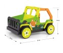 Chodzik - Pchacz dla Dzieci Auto Drewniany Explorer Lisek + hamulec