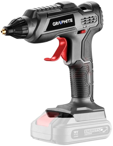 GRAPHITE PISTOLET DO KLEJU NA GORĄCO AKUMULATOROWY ENERGY+ 18V BEZ AKUM.