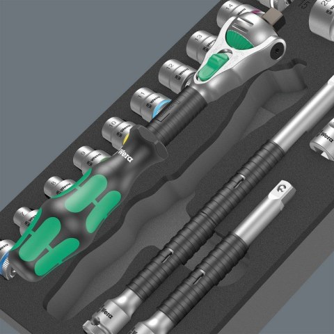 WERA WKŁADKA PIANKOWA ZYKLOP 3/8'' 8000 C, SET 1, 23CZ. WERA