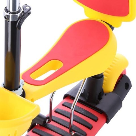 HLB07 4W1 BLACK-YELLOW-RED HULAJNOGA DZIECIĘCA NILS FUN