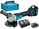 SZLIFIERKA KĄTOWA AKUMULATOROWA 125MM 18V 2*5.0AH LI-LO MAKITA DGA504RTJ