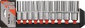 YATO YT-38861 ZESTAW KLUCZY NASADOWYCH DŁUGICH 1/2'' 10 CZĘŚCI YATO