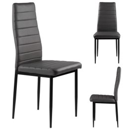 KRZESŁO KRZESŁA ZESTAW KRZESEŁ DO SALONU 4 SZTUKI MODERNHOME