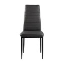 KRZESŁO KRZESŁA ZESTAW KRZESEŁ DO SALONU 4 SZTUKI MODERNHOME