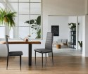KRZESŁO KRZESŁA ZESTAW KRZESEŁ DO SALONU 4 SZTUKI MODERNHOME