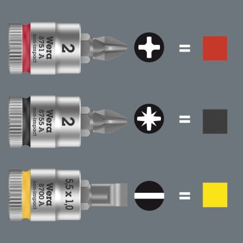 WERA ZESTAW KLUCZY NASADOWYCH 1/4''ZYKLOP SPEED,+GRZECHOTKA 42CZ. WERA
