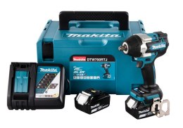 MAKITA DTW700RTJ KLUCZ UDAROWY AKUMULATOROWY 1/2'' 700NM 18V LTX 2*5.0AH