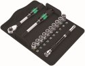 WERA ZESTAW KLUCZY NASADOWYCH Z GRZECHOTKĄ ZYKLOP HYBRID 1/2'' WERA