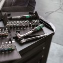 WERA ZESTAW KLUCZY NASADOWYCH Z GRZECHOTKĄ ZYKLOP HYBRID 1/2'' WERA
