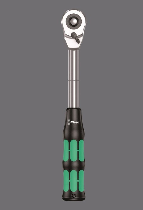 WERA ZESTAW KLUCZY NASADOWYCH Z GRZECHOTKĄ ZYKLOP HYBRID 1/2'' WERA