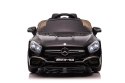 AUTO NA AKUMULATOR MP3 SKÓRA PILOT EVA MERCEDES SL65 S CZARNY LAKIEROWANY LCD
