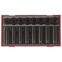 TENG TOOLS ZESTAW NASADEK Z CHWYTEM KWADRATOWYM 1/2''TT9116N, 23EL. TENG TOOLS
