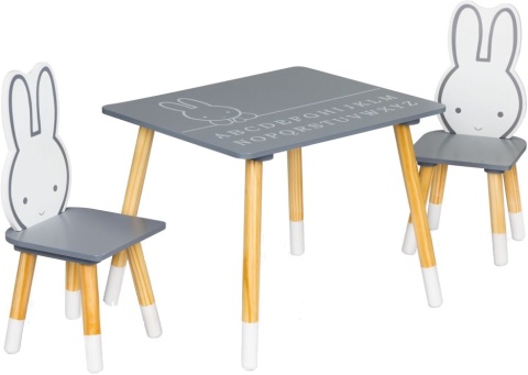 STÓŁ STOLIK +2 KRZESŁA MEBLE DLA DZIECI ZESTAW ECOTOYS