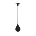 OHA01 HULA HOP BLACK Z WYPUSTKAMI I OBCIĄŻNIKIEM ONE FITNESS