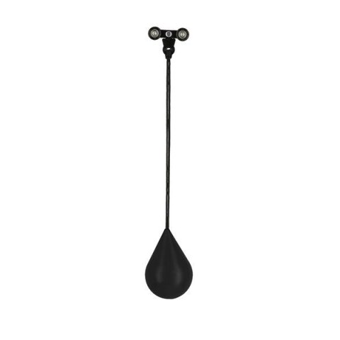 OHA01 HULA HOP BLACK Z WYPUSTKAMI I OBCIĄŻNIKIEM ONE FITNESS