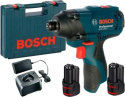 KLUCZ UDAROWY AKUMULATOROWY 1/4'' GDR 120-LI 2*2.0AH BOSCH