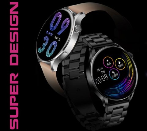 SMARTWATCH DAMSKI Rubicon RNCE81 - WYKONYWANIE POŁĄCZEŃ, PULSOKSYMETR (sr045c)