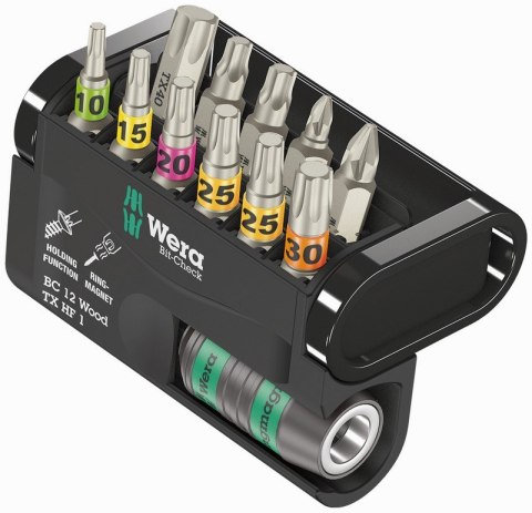 ZESTAW BIT-CHECK 12 WOOD TX HF 1, 12 CZ.